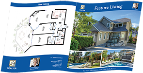 Fastest West Vancouver Property Brochrue - Over-Size 12 x 23 - West Vancouver Real Estate Printing Specialist